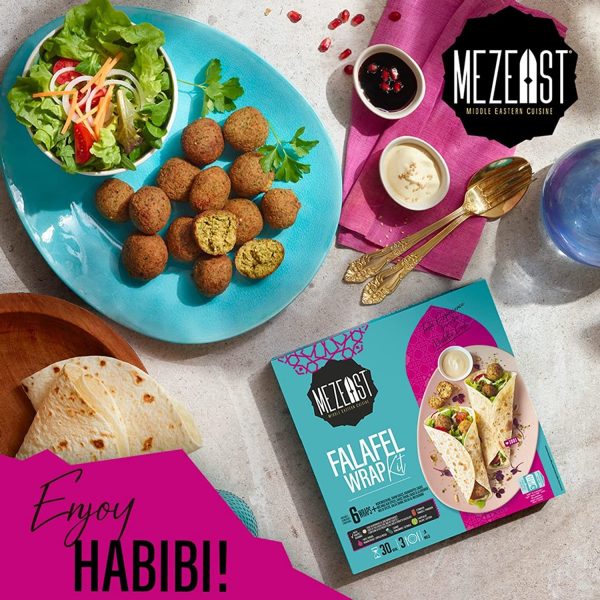 MEZEAST MIDDLE EASTERN CUISINE FALAFEL WRAP KIT kit per falafel 420g - immagine 7