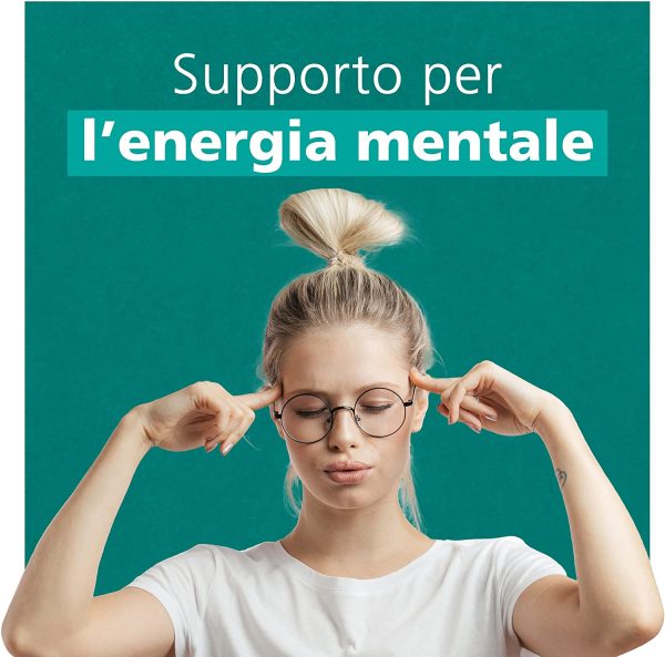 Be Total Mind Plus, Integratore Alimentare di Vitamine B con Fosfoserina e Glutammina, contro la Stanchezza Mentale, Ideale per Adulti e Bambini 6+, Senza Glutine e senza Lattosio *, 20 bustine