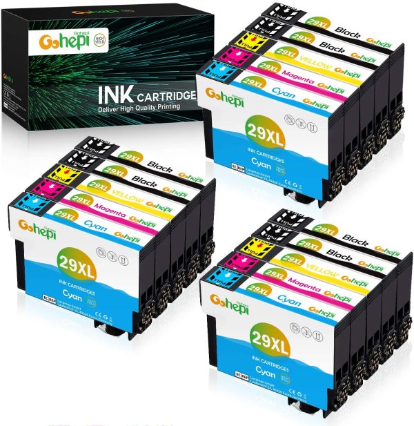 29 XL Compatibili Cartucce Epson 29XL 29 per Epson XP-342 XP-442 XP-245 XP-432 XP-345 XP-247 XP-235 XP-255 XP-257 XP-352 XP-452 XP-455 XP-335,6 Nero/3 Ciano/3 Magenta/3 Giallo,Confezione da 15 - immagine 6