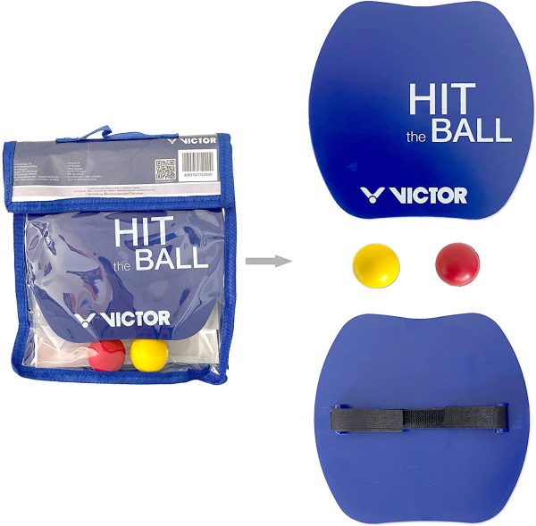 Victor volano Badminton Tempo Libero Spiaggia a Pipistrello Hit Ball Set ?C 742/0/0 - immagine 2