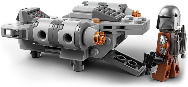 LEGO Star Wars Microfighter Razor Crest, Playset con Cannoniera Mandalorian e Minifigure per Bambini dai 6 Anni in su, 75321 - immagine 2