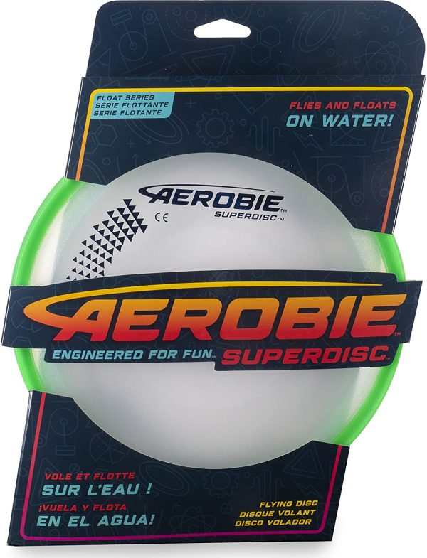 Aerobie Superdisc, frisbee per lanci precisi, colori assortiti - immagine 3