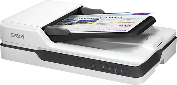 WorkForce DS-1630 Scanner Piano Compatto con software Power PDF incluso che permette di creare, convertire e modificare file PDF, Alimentatore Automatico di Documenti 50 Pagine, USB 3.0 - immagine 2