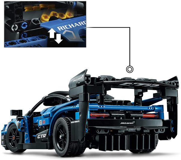 LEGO Technic McLaren Senna GTR, Auto da Corsa da Collezione, Modello da Costruire, Macchina Giocattolo, Idea Regalo per Bambini dai 10 Anni, 42123 - immagine 8