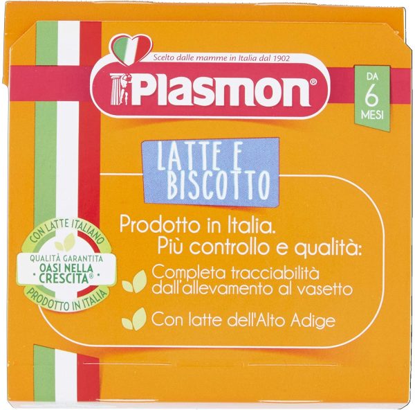 Plasmon Merenda Latte e Biscotto 24x120g - immagine 6