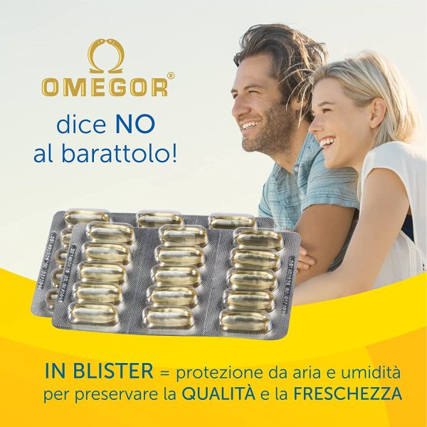 Olio di pesce - Omega 3 1000mg | L??unico Omega 3 IFOS certificato 5 stelle dal 2006 | Integratore Omega 3 con 800mg EPA e DHA per capsula | 90% Omega3 rTG Fish Oil | 30 capsule 1000mg - immagine 6