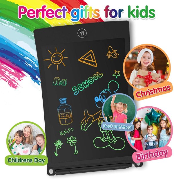 Tavoletta Grafica LCD Scrittura 8.5 Pollici,Lavagna per Bambini,Lavagna Magnetica per Bambini,Tavoletta Grafica Bambini, Giochi Bambini 3 4 5 6 7 Anni, Regalo Bambina 3 4 5 6 7 8 9 10 12 Anni - immagine 3