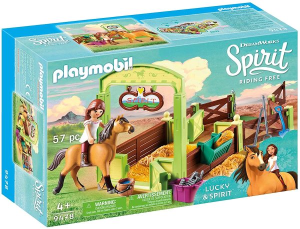 Playmobil Spirit - Riding Free 9478 - Lucky e la Stalla di Spirit, dai 4 anni - immagine 3