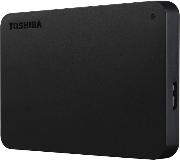 TOSHIBA HDTB410EK3AA Canvio Basics, Disco Rigido Esterno Portatile, USB 3.2, 1 TB, Nero