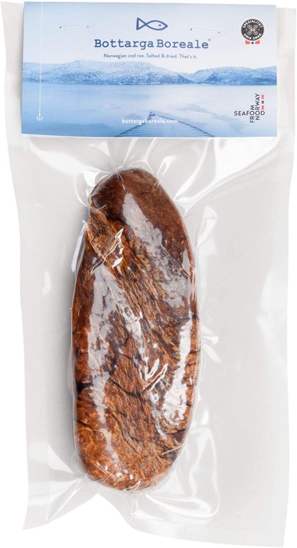 Bottarga Boreale ?C Bottarga di Merluzzo Skrei ?C 90-100 gm ?C Produzione Artigianale Norvegese - immagine 5