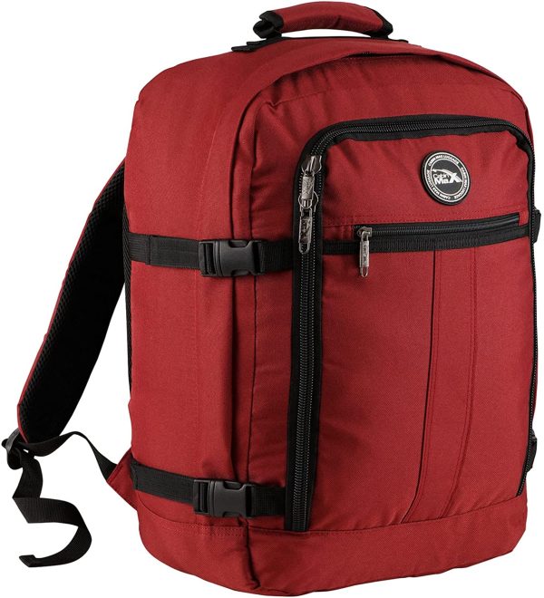 Cabin Max Metz 30l Zaino da Cabina ?C Bagaglio a Mano Adatto per Easyjet ?C Leggero e Spazioso Borsa 45 x 36 x 20 cm (Oxide Red) - immagine 5