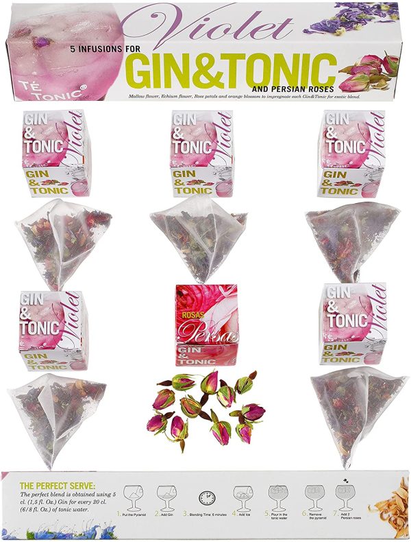 T?? Tonic 5 Nano Bundle Gift Set - vari gusti di aromi per i cocktail pi?? popolari - 30 sacchetti - immagine 5