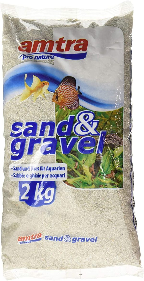 Amtra Fine Quarzo per Acquari, Bianco, 2 Kg - immagine 3