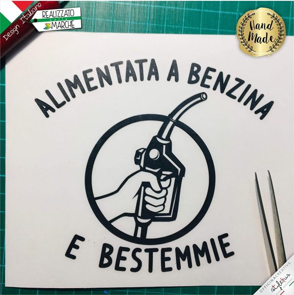 Adesivo Benzina - immagine 6