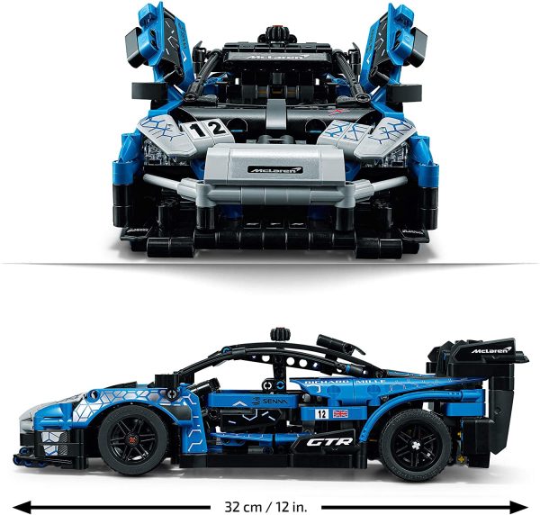 LEGO Technic McLaren Senna GTR, Auto da Corsa da Collezione, Modello da Costruire, Macchina Giocattolo, Idea Regalo per Bambini dai 10 Anni, 42123 - immagine 5