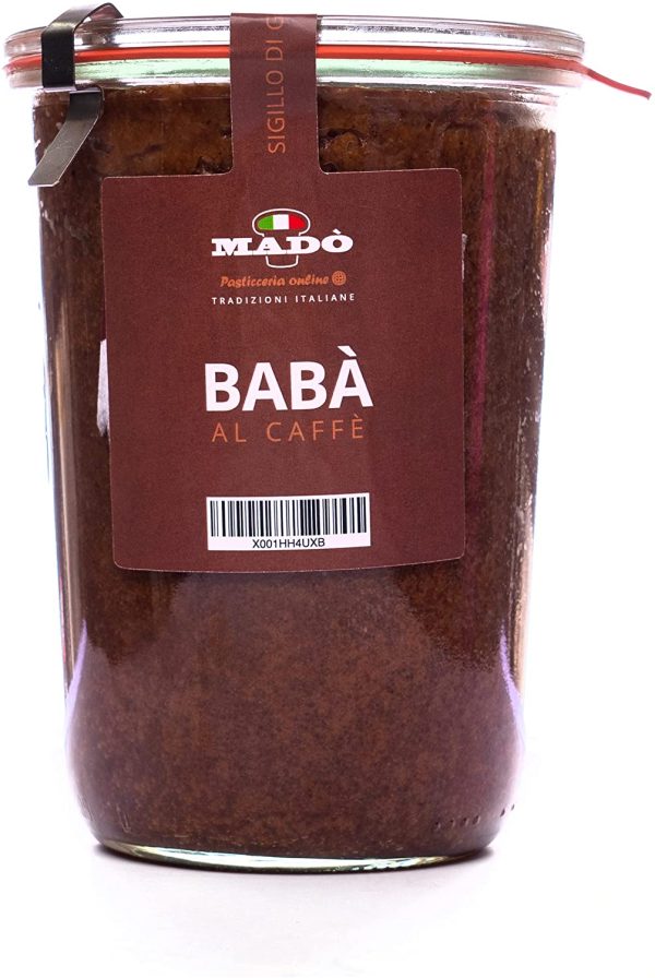 MADO' Bab?? Napoletani in Vasocottura al Caff?? 500g | Dolci Napoletani Artigianali 100% MADE IN ITALY | Pasticceria di Prodotti Tipici Campani e Siciliani