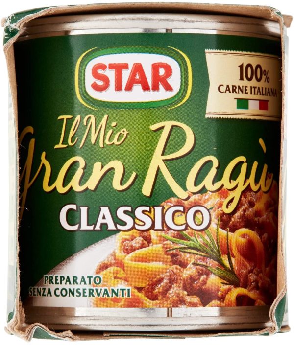 STAR Il Mio GranRag?? Classico, 3 x 100g, rag?? preparato secondo la tradizione, 100% carne italiana controllata e selezionata. Senza conservanti e senza glutine. - immagine 7