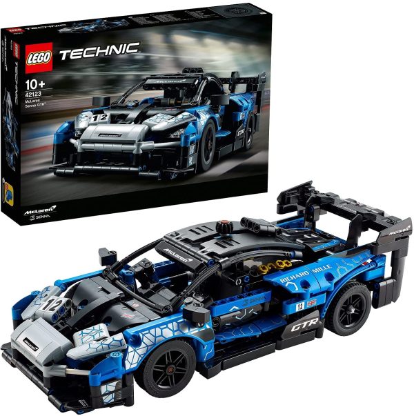 LEGO Technic McLaren Senna GTR, Auto da Corsa da Collezione, Modello da Costruire, Macchina Giocattolo, Idea Regalo per Bambini dai 10 Anni, 42123 - immagine 4