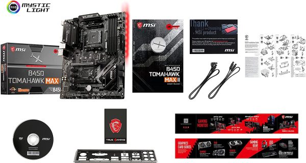 B450 Tomahawk MAX II AMD AM4 DDR4 m.2 USB 3.2 Gen 2 HDMI ATX Gaming scheda madre - immagine 6