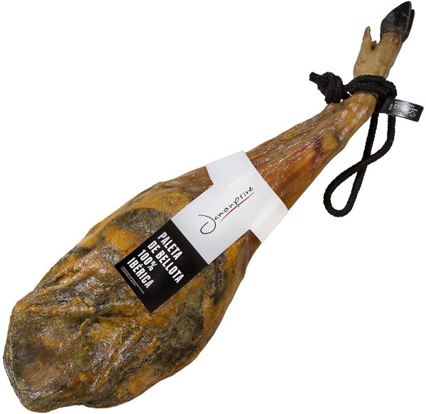 Prosciutto Spagnolo Pata Negra Ib??rico 100% Puro di Ghianda (Spalla) 4 ?C 4.5 Kg - Jamon Iberico (Paleta 100% Iberica Pura de Bellota) - immagine 2