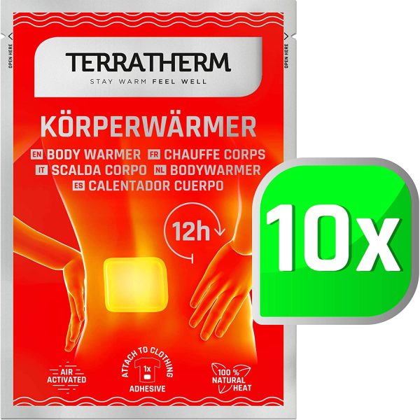 Cerotti riscaldanti schiena, collo e spalle ?C benefico effetto termico profondo per 12 ore, scalda schiena ?C scalda corpo autoadesivi e si attivano all??aria ?C 10 pezzi - immagine 2