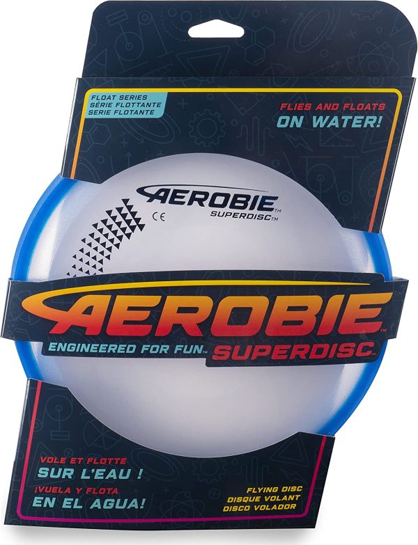 Aerobie Superdisc, frisbee per lanci precisi, colori assortiti - immagine 2