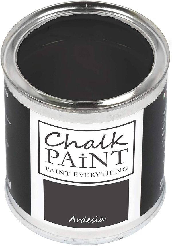 CHALK PAINT EVERYTHING Ardesia 250 ml - SENZA CARTEGGIARE Colora Facilmente Tutti i Materiali - immagine 4