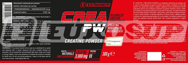 Eurosup Creatina 300 gr - immagine 2