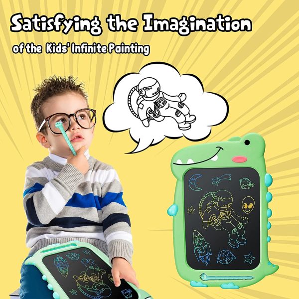 Bambina Giocattolo Giochi Bambini 3 4 5 6 7 8 Anni - Giocattoli Giochi Bambini, 10 Pollice Tavoletta Grafica LCD Lavagna per Bambina, Regalo Bambini Tablet Disegno Bambino Maschio Gioco Regali Natale