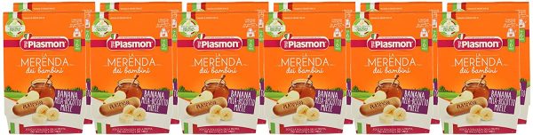 Plasmon Merenda Banana Mela Biscotto e Miele 24x120g - immagine 7