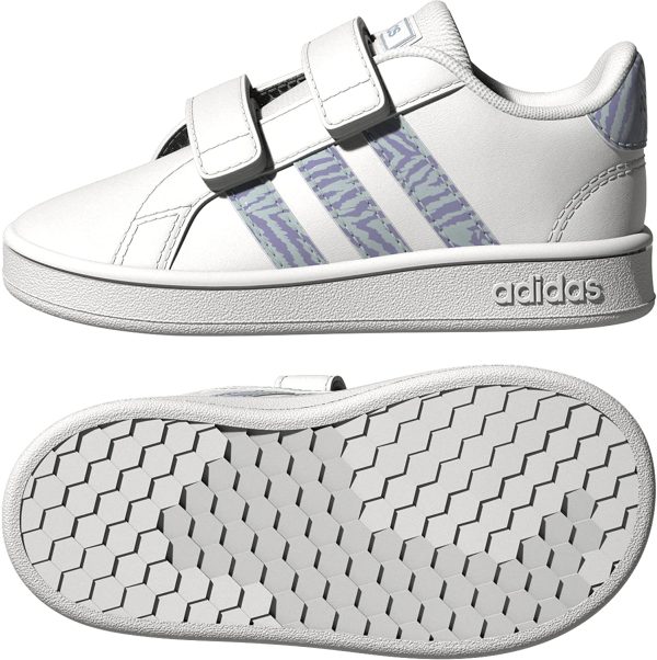 adidas Grand Court I, Scarpe da Ginnastica Bimbo 0-24 - immagine 3