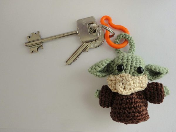 Baby yoda portachiavi - immagine 3