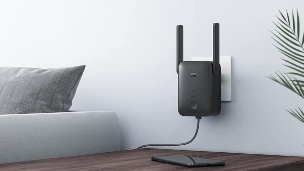 Mi WiFi Range Extender AC1200, Ripetitore WiFi, Connessione Stabile, WiFi Dual Band, Ingresso Ethernet, Indicatore di Segnale Intelligente, Nero, Versione Italiana - immagine 5