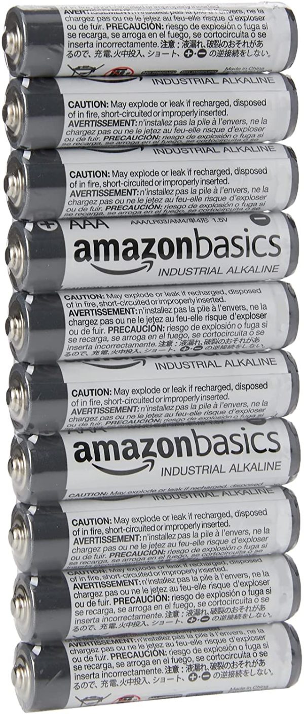 AAA Industrial Alkaline Batteries (Pack of 40) - immagine 2