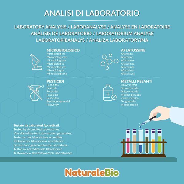 Olio di Cocco Biologico Vergine 200 ml. Crudo e Spremuto a Freddo. Organico e Naturale. Bio Nativo e non Raffinato. Origine Sri Lanka. NATURALEBIO - immagine 4