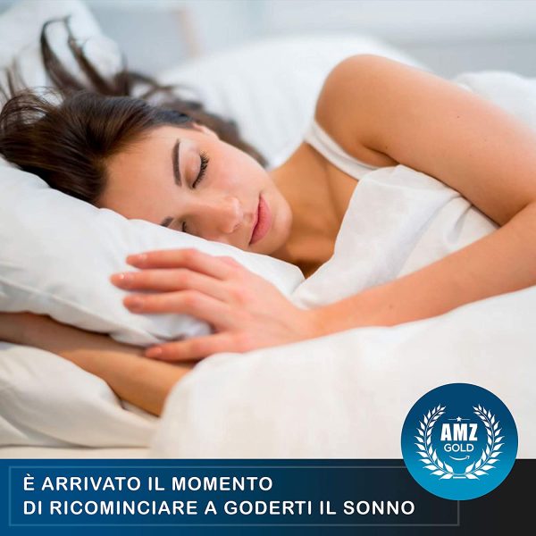 50 Paia Tappi Per Orecchie AMZ GOLD per Dormire in Morbida Schiuma Imballati Singolarmente. Tappi per Orecchie Antirumore, per un miglior Sonno Notturno ?C Leader nel mercato tappi auricolari. - immagine 5