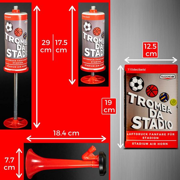 selezione100 Tromba da Stadio, trombetta da Stadio, trombette da Stadio manuali, trombe da Stadio Senza Gas, trombe da Stadio, Tromba Stadio Manuale trombetta Stadio, Utilizzabile Come Tromba Nautica - immagine 6