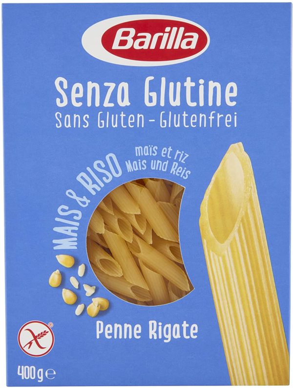 Barilla Pasta Penne Rigate Senza Glutine, Pasta Corta di Mais Bianco, Mais Giallo e Riso Integrale, 400 gr - immagine 3