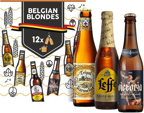 Belgian Blondes Variety Pack, Birra Bottiglia - Pacco da 12x33cl - immagine 2