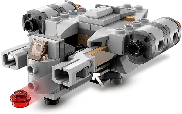 LEGO Star Wars Microfighter Razor Crest, Playset con Cannoniera Mandalorian e Minifigure per Bambini dai 6 Anni in su, 75321 - immagine 6