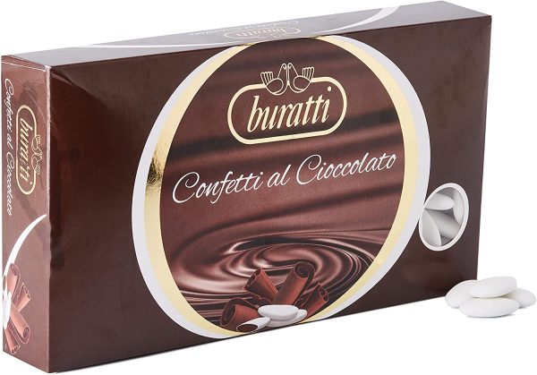 Buratti Confetti al Cioccolato, 1000 gr, Colori Assortiti - immagine 2