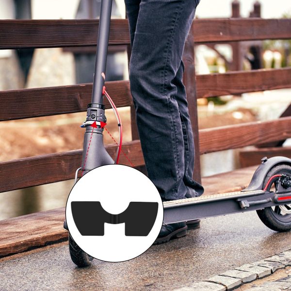 6 Pezzi Antivibranti in Gomma Compatibile con Xiaomi M365 Evitare di Smorzare l'Accessorio di Ricambio per Scooter Elettrico in Gomma - immagine 7