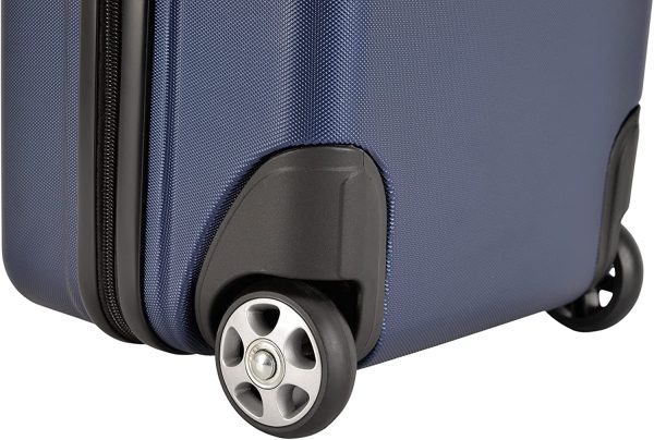 BONTOUR CabinOne Bagaglio a Mano Wizzair 40x30x20, Valigia Cabina Sotto il Sedile (Blu) - immagine 2