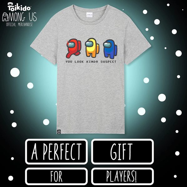 Among Us Maglietta Bambino, T Shirt Impostor, Magliette Ragazzi Gamer - immagine 6