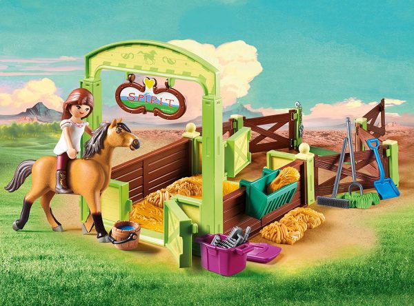 Playmobil Spirit - Riding Free 9478 - Lucky e la Stalla di Spirit, dai 4 anni - immagine 6