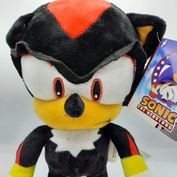 Sonic - Peluche Shadow The Hedgehog 11'80"/30cm Colore Nero qualit?? Super Soft - immagine 4