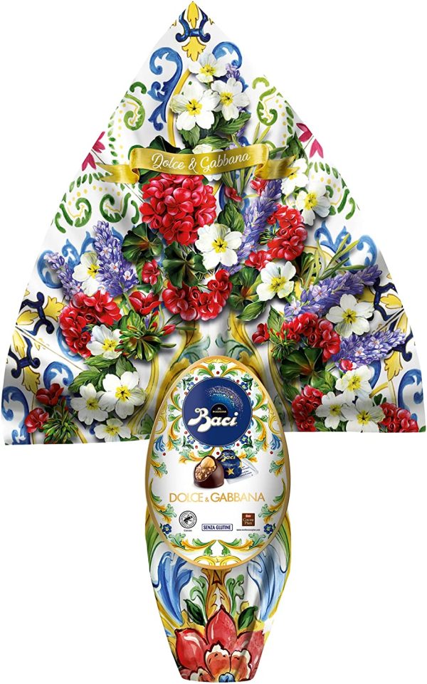 BACI PERUGINA 2 Uova di Pasqua Limited Edition: Granella di Lampone e Cioccolato Fondente con Granella di Nocciola - immagine 7