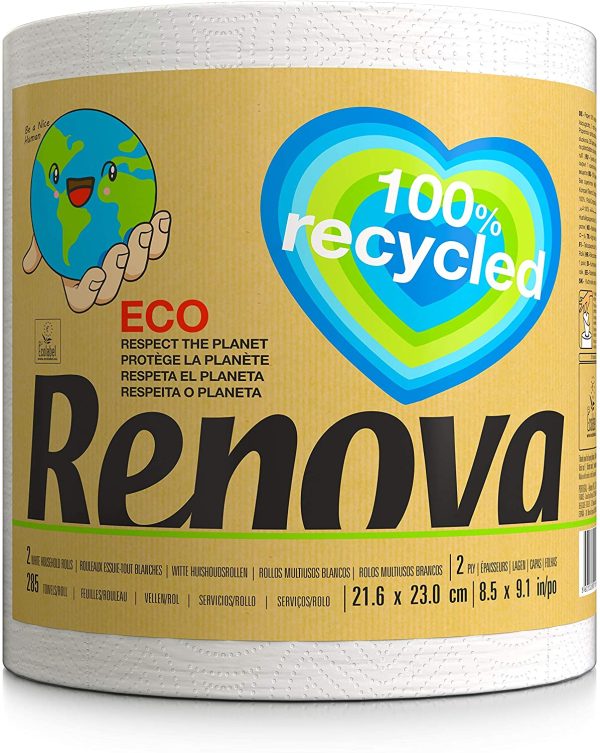 RENOVA RECYCLED GIGAROLL Paper Towel 1 Roll