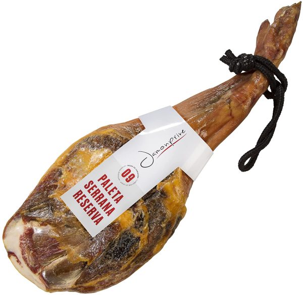 Prosciutto Spagnolo Serrano (Spalla) Riserva Semidisossata 4 - 4.5 Kg - Jamon Serrano Crudo