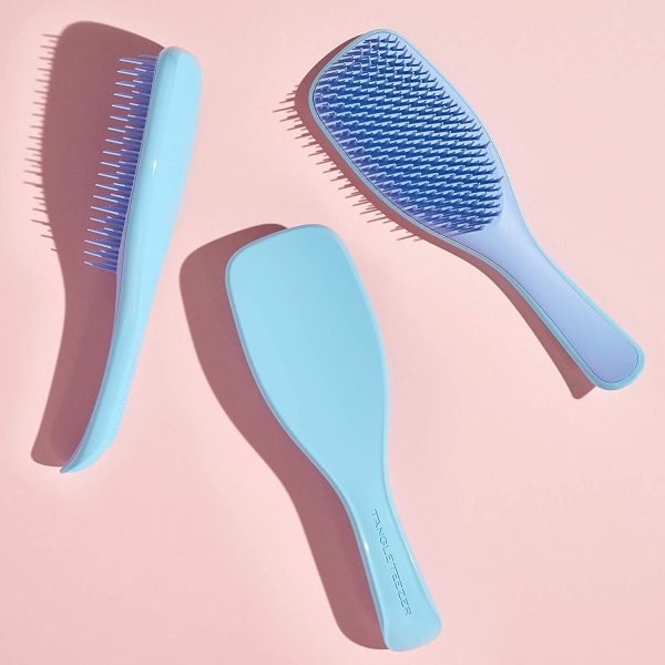 Tangle Teezer - Spazzola districante The Wet Detangler, colore: blu (denim blues) - immagine 5